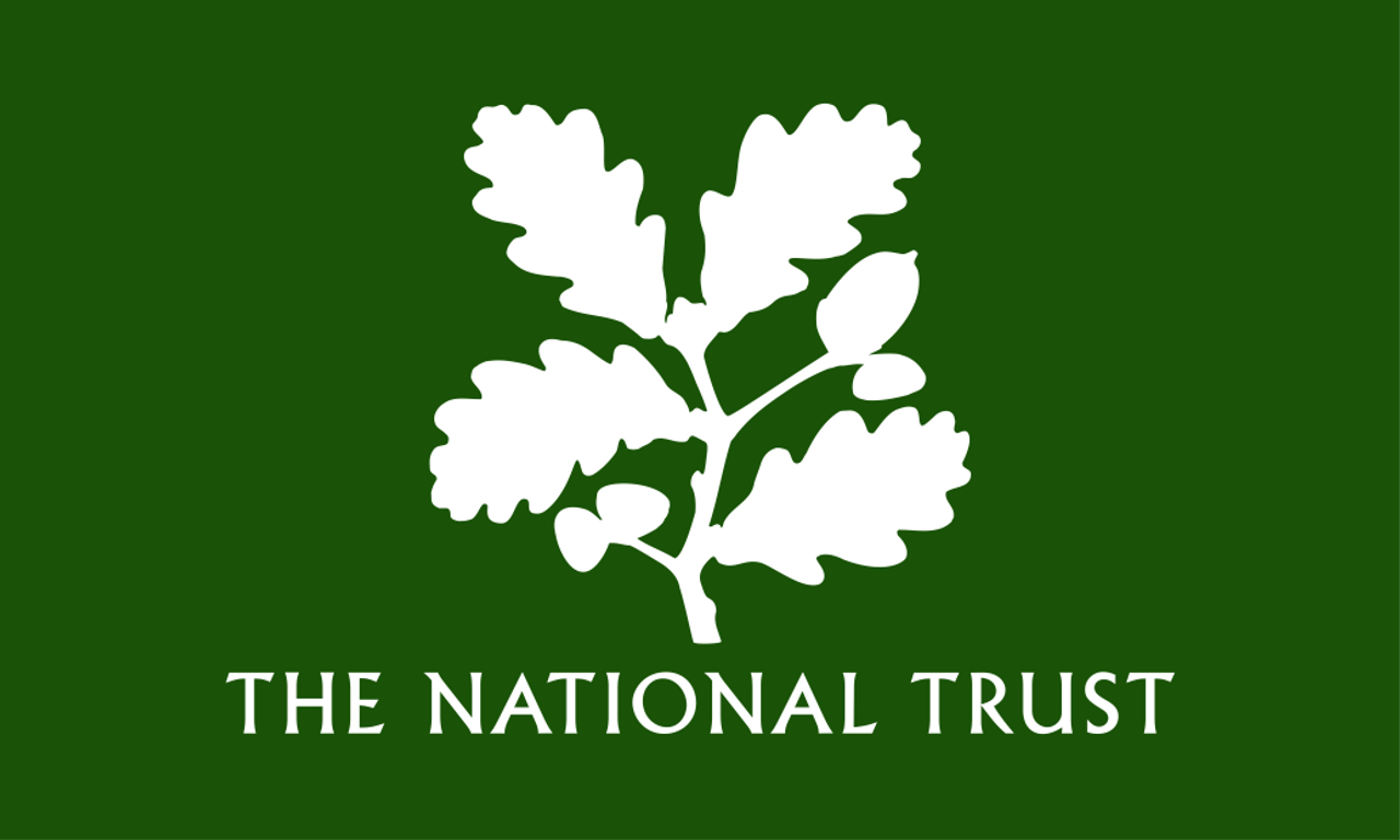 The National trust logo in green