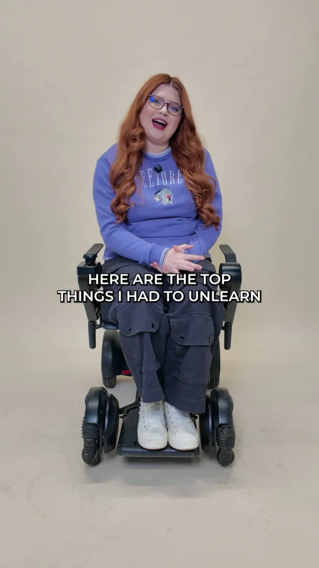 Things I Had To Unlearn Because of Ableism

Here are the things I had to unlearn because of ableism. And honestly, some of them took years.

1. Rest is not laziness
I used to believe that if I stopped, I was failing. Ableism taught me that rest had to be earned. I had to unlearn that. Rest is a need, not a reward.

2. Mobility aids are not a sign of giving up
I thought using a stick or a chair meant I had lost. Ableism taught me that mobility equals value. What I had to unlearn is that aids give freedom. They are tools, not admissions of defeat.

3. Needing adjustments does not make me difficult
I grew up trying to make everything easy for everyone else. Ableism taught me to shrink my needs. I had to unlearn the idea that access is an inconvenience.

4. Pain does not have to be hidden to be valid
Ableism taught me to mask. Smile through it. Push harder. What I had to unlearn is that speaking up is not dramatic. It is survival.

5. Productivity is not the measure of a life
Ableism taught me that my worth depended on output. I had to unlearn that my value does not disappear when my energy does. I am still me on my low days.

6. Saying no is not selfish
I used to apologise for every limit. Ableism taught me that I should do more, give more, be more. I had to unlearn the guilt around boundaries.

7. Asking for help does not make me weak
Ableism taught me independence at all costs. What I had to unlearn is that community, support, and interdependence are human.

What is something you had to unlearn because of ableism or internalised ableism. The quiet ones often say the most. Let me know in the comments. 

#UnlearningAbleism #DisabilityEducation #DisabledAndProud