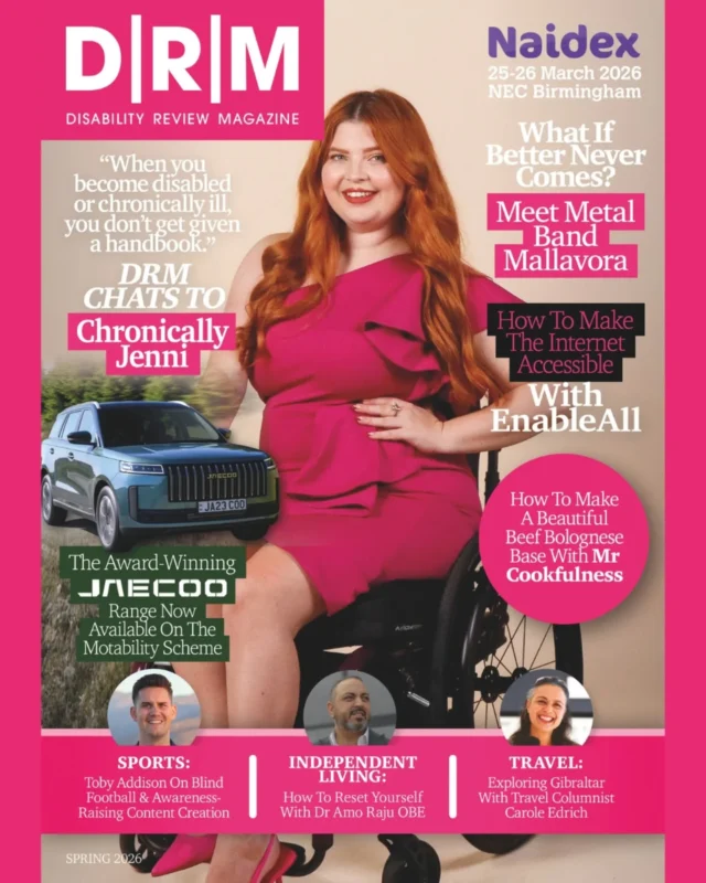 She's a Cover girl! ✨

“When you become disabled or chronically ill, you don’t get given a handbook.”

So I tried to create one, that's always been my goal for Chronically Jenni! 

I’m so proud to be featured on the cover of the latest issue of Disability Review Magazine ( @drm_uk ) and to share more about the reality of living with chronic illness, the things people don’t see, and the things I wish more people understood. Plus I always love getting to chat about adaptive fashion! 

If this helps even one person feel seen, or helps someone understand disability a little better, then it’s done its job.

I cannot wait to get my hands on a physical copy at Naidex next week but you can read the full article online now! 

Huge thank you to @journo_lydia for the write up and to @peacepictures_photography @rosswillsherphotography and @mathuxphotos for the incredible photos.

Sometimes it's tough to feel proud of ourselves but I'm super proud of this so I want you to share in the comments something that's made you feel proud of yourself this week, it can be something as simple as having a shower, because often for disabled & chronically ill people the 'simple,everyday' things truly are the hardest part! 

#CoverGirl #DisabilityRepresentation #DisabledAndProud