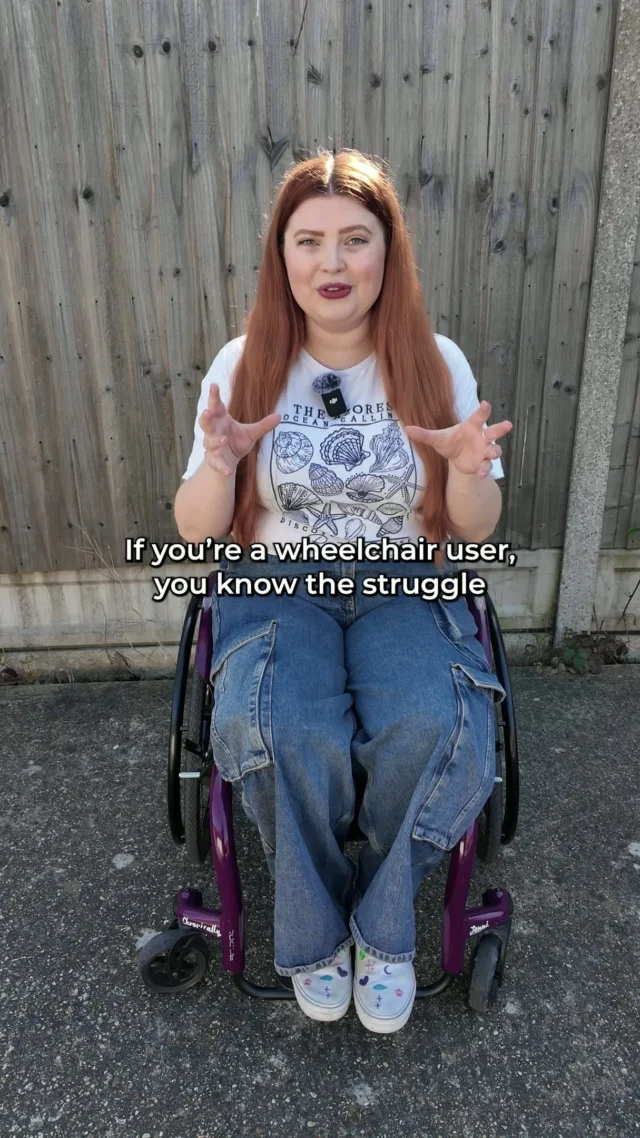 If you’re a wheelchair user, you’ll know the struggle of trying to find a pair of jeans that actually fit right.

You often have to buy two sizes bigger than you are, and then they’re still tight around the waist, with loads of extra fabric in the wrong places.
You can’t really use the pockets, and they’re just uncomfortable because they’re not designed for sitting.

But these jeans are an absolute game changer. 

They’re from the new denim collection from @Intotum_fashion , and I’ve been waiting for these for months. I first tried them back in September, and I’m so pleased they’re finally out because they are the comfiest thing and still look great.

They’ve got loads of room because of the elasticated waist and because the material is really soft and stretchy, but the fabric fits to your body with no extra pouch of fabric in your lap.  They’re just so much more comfortable to wear.

They’ve got Velcro fastenings, which make them really easy to get on and off, and the pockets on the legs are actually usable and easy to get your phone in and out of, I end up with so many random bits and pieces in there by the end of the day. 

I also love the hoist band feature, and it adds a little extra something to the design too. Paired with the shacket, I’ve basically been living in these.

Sizing-wise, I actually sized down in the jeans. I’m wearing a Large here, and I’d usually wear an XL in the Intotum cargo trousers.

For the shacket, I sized up to an XL, I’d usually wear a Large, but if you’ve got boobs and want to be able to close it, I’d recommend sizing up.

The only thing to note with the shacket is that it’s slightly long for me when I’m using my manual wheelchair, so it can catch on my push rims. It’s not an issue when I’m using my powerchair, but just something to be aware of.

I love adaptive fashion, and I love Intotum, but I’d love to know what you think.

Would these make your life easier? Let me know in the comments. And if you want to grab yourself these jeans comment 'Denim' below for the link and a discount code! 

#adaptivefashion #wheelchairuser #disabilityawareness
